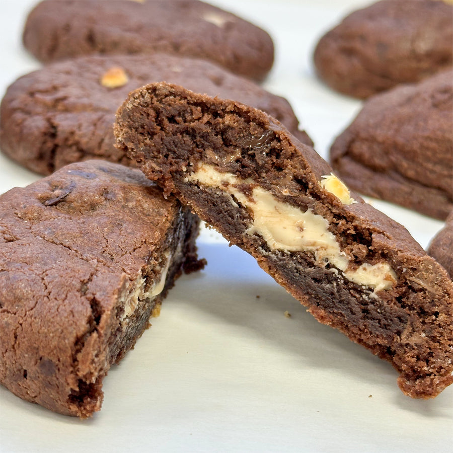 Cookies de Chocolate y Chocolate Blanco