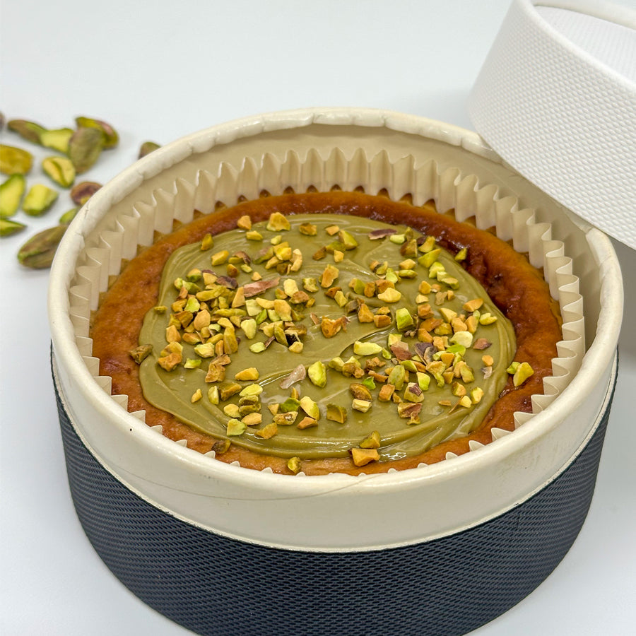 Tarta de Queso y Pistacho